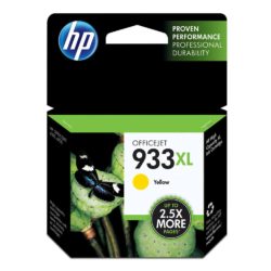 hp 933XL High Yield Ink Cartridge, Yellow Single Pack, CN056AE